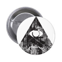 Alles sehende Auge Anstecknadelbuttons