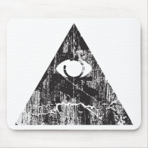 Alles sehende Auge Mousepad