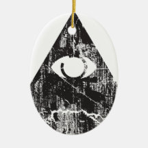 Alles sehende Auge Weihnachtsbaum Ornamente