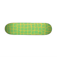 Alligatordruck-Skateboard Mini Personalisiertes Skateboarddeck
