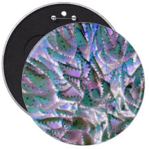Aloe Blaetter Anstecknadelbuttons