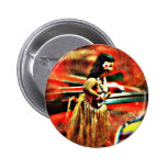 Aloha Hula Mädchen buttons