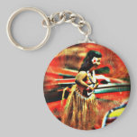 Aloha Hula Mädchen schlüsselanhänger