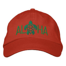 Aloha Seaturtle Bestickte Baseballmütze