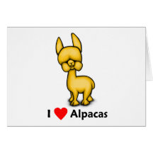 alpacasilove grußkarte