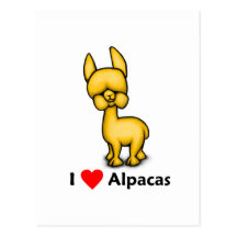 alpacasilove postkarten