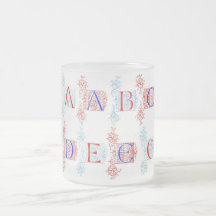 Alphabet-Becher Teetassen