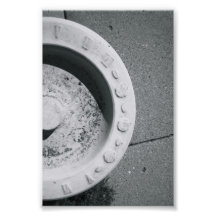 Alphabet-Buchstabe-Fotografie D3 Schwarzweiss-4x6