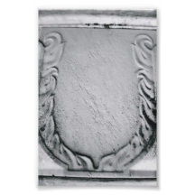 Alphabet-Buchstabe-Fotografie U1 Schwarzweiss-4x6
