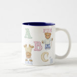 Alphabet-Spaß-Teddybären Kaffee Tasse