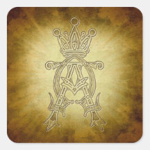 Alphaomega-König von Königen Design Sticker