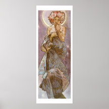Alphone Mucha ~ das Mond-Plakat 1902