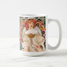 Alphonse Mucha F. Champenois Mug Tee Tassen