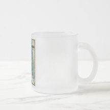 Alte Alabama-Karte 1826 Kaffee Tasse