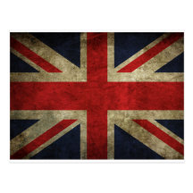 Alte Antiken-BRITISCHE britische Gewerkschafts-Jac Postkarten