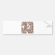 Alte Außerirdische 2 Auto Sticker