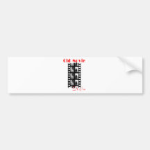 Alte Film-Art Auto Sticker