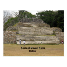 Alte Mayaruinen, Belize Postkarte