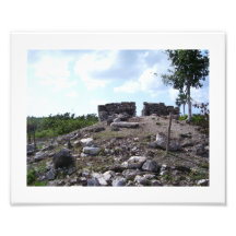 Alte Mayaruinen Photodrucke