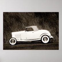 Alte SchuleDuece Roadster Plakate