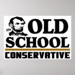 Alte Schulkonservativer! Plakat