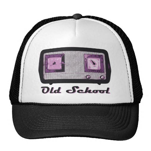 Alte Schulradio-Retro Vintages Retrokappe