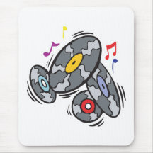 alte SchulvinylPlatten Mousepads