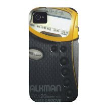 Alte Schulwalkman iPhone Fall Case-Mate iPhone 4 Cover