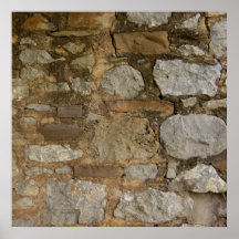 Alter Steinwand-Druck Posterdrucke