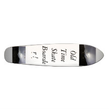 alter Zeit-Skateboardfahrer Individuelle Skateboards