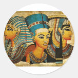 Altes Ägypten 3 Runder Aufkleber