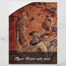 Altes Testament-Freskos auf Genese im Kloster Individuelle Flyer
