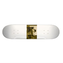 Altes Zeit-Cowboy-Skateboard Individuelle Skateboards