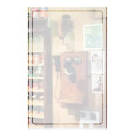 Altmodisches Telefon-Briefpapier Personalisiertes Druckpapier