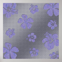 aluminum flowers mix posterdrucke