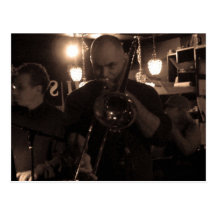 Am Jazz-Club Postkarten