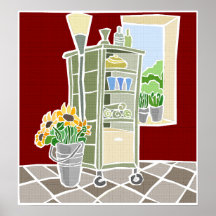Am Wellness-Center Posterdrucke
