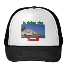 Amalfi Italien Truckerkappen