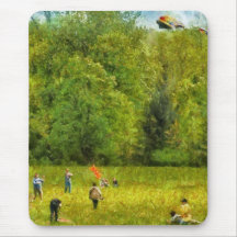 Americana - lassen Sie uns gehen Fliege ein Drache Mousepads