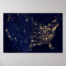 Amerika nachts plakate