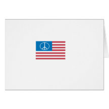 Amerika_peace Grußkarten