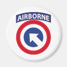 AMERIKANISCHE Armee 18. im Flugzeug COSCOM Magnete