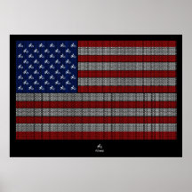 Amerikanische Atheist USA-Flagge Posterdrucke