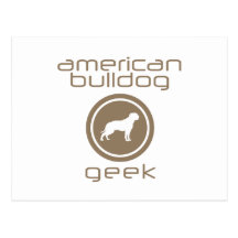 Amerikanische Bulldogge Postkarten
