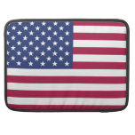 Amerikanische Flagge Macbook Proklappen-Hülse MacBook Pro Sleeves