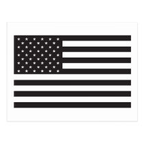 Amerikanische Flagge postkarten