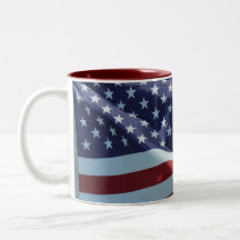 Amerikanische Flagge Tee Haferl