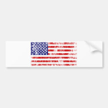 Amerikanische Flagge USA-Schmutz Auto Sticker