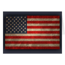 Amerikanische Flagge - xdist Karte