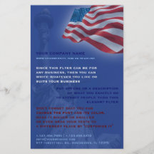 Amerikanische Flaggen-Flyer